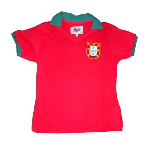 Retro League Portugal 1972 Kids Shirt - Retro League